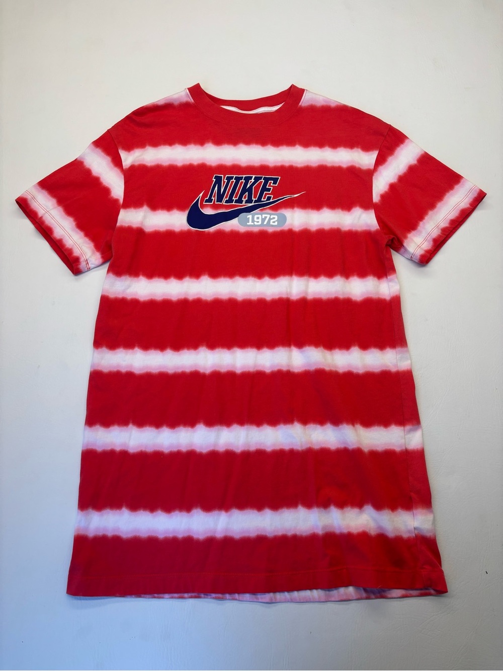 Nike Women's Tie-Dye Striped, 
T-Shirt-Dress, Woman’s small
